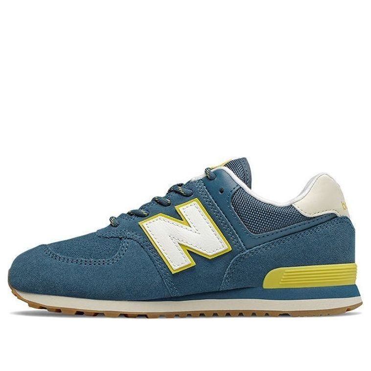 New Balance 574 Kid's Shoes Blue GC574JHP