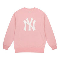 MLB New York Yankees Printing Logo Sports Fleece Unisex Pink 31MTR1941-50P