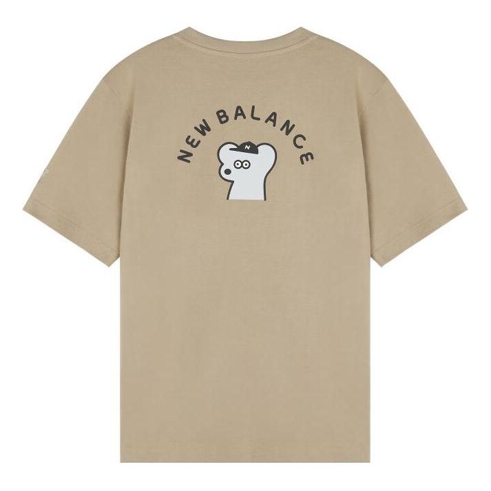 New Balance x SEIJI ANDY Graphic Tee Asia Sizing 'Khaki' 5ED26211-LBE