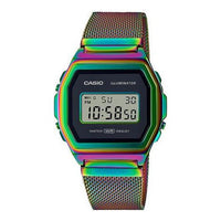 CASIO Retro Small Watch Multi-Color Multi-color Digital A1000RBW-1ER