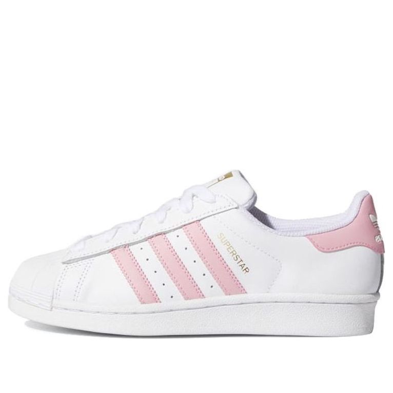 (GS) adidas Superstar Shoes 'Light Pink Gold Metallic' S81019