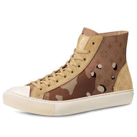 LOUIS VUITTON Tattoo Monogram Ankle Sneakers 'Brown Camo Monogram' 1A5YVM