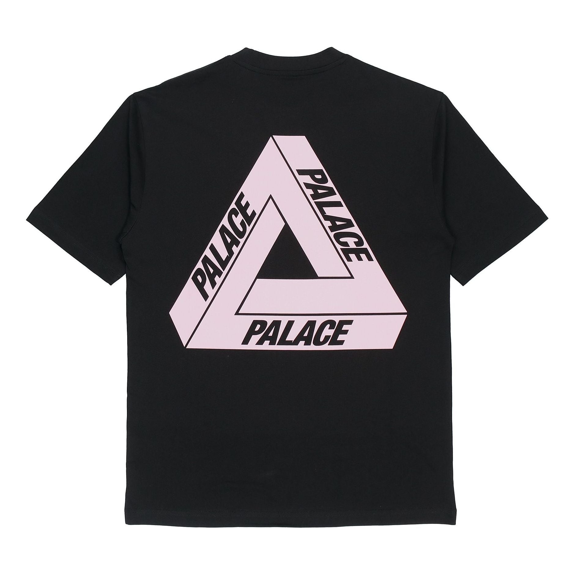 PALACE Unisex Tri-To-Help Pink Triangle Black P18TS231