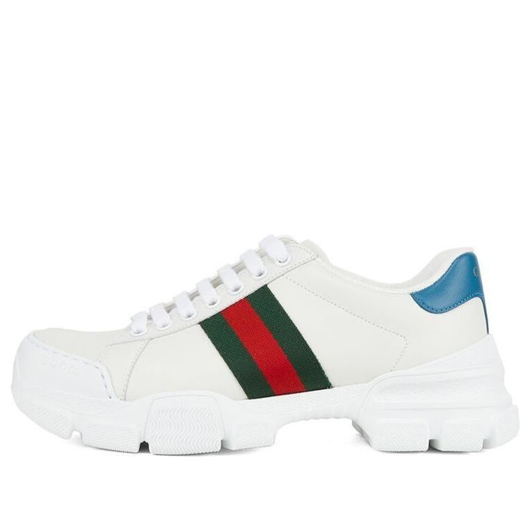 (WMNS) Gucci Nathan Ace Web 'White' 627832-0FI60-9071