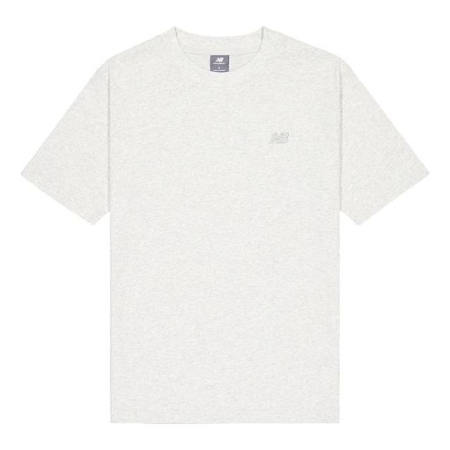 New Balance Athletics Cotton T-shirt Asia Sizing 'Ash Heather' MT41533-AHH