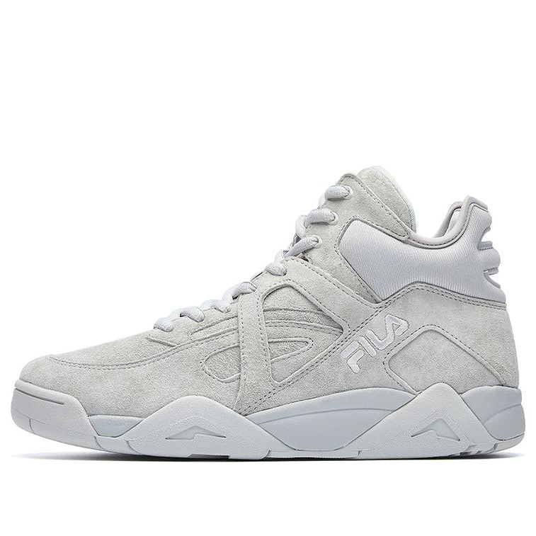 FILA Cage High Top Basketball Shoes Gray F12M031229FGY
