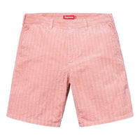 Supreme SS19 Rope Corduroy Work Short Cargo Shorts Unisex Pink SUP-SS19-10056