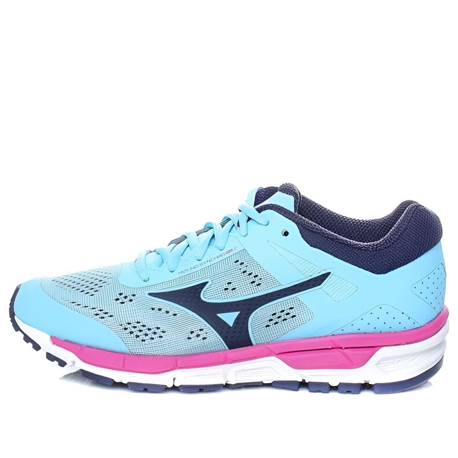 Mizuno Synchro Mx 2 Low Tops Wear-resistant Blue Pink J1GF171918