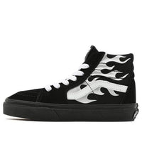 Vans Youth Metallic Flame SK8-HI Sneakers K Black/White VN0A4UI27US