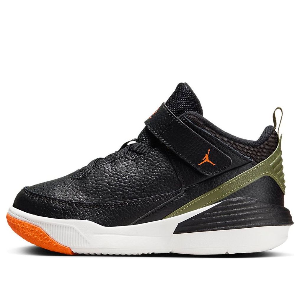 (PS) Air Jordan Max Aura 5 'Black Bright Mandarin Sky J Light Olive' DZ4354-003