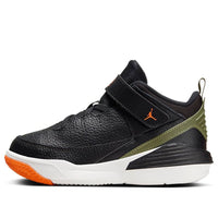 (PS) Air Jordan Max Aura 5 'Black Bright Mandarin Sky J Light Olive' DZ4354-003