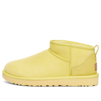 (WMNS) UGG Classic Ultra Mini 'Yellow' 1116109-MRT