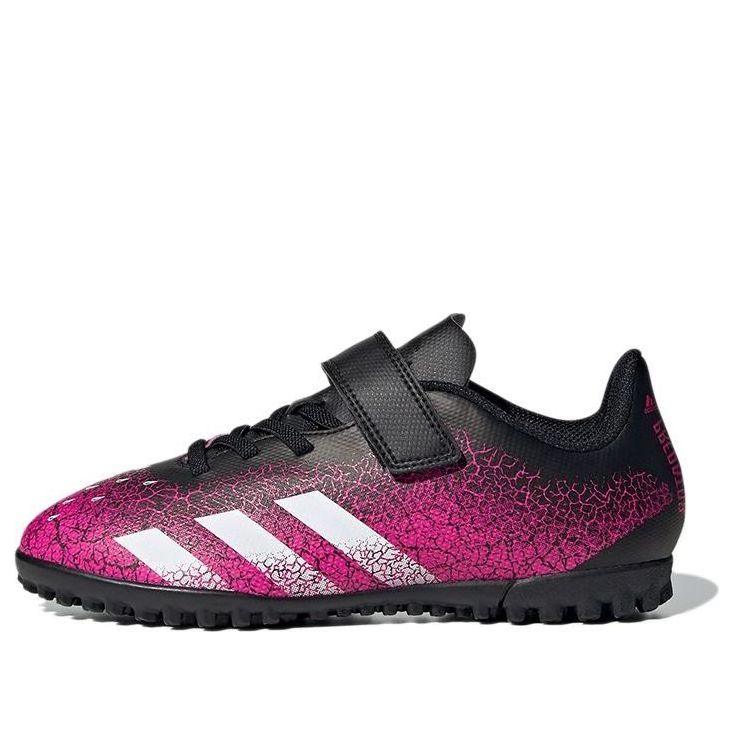(GS) adidas Predator Freak .4 H&l TF Turf Shoes 'Pink Black' FW7538