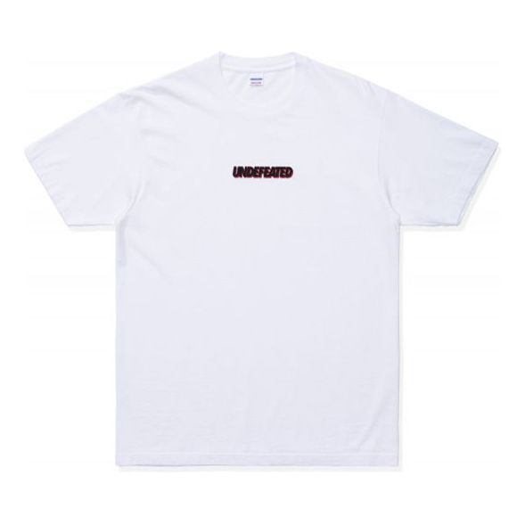 UNDEFEATED Shadow Logo Tee 80092-WHITE
