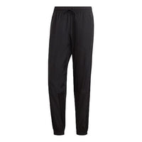 adidas originals Trackpants Solid Color Casual Bundle Feet Sports Long Pants Black DV2003