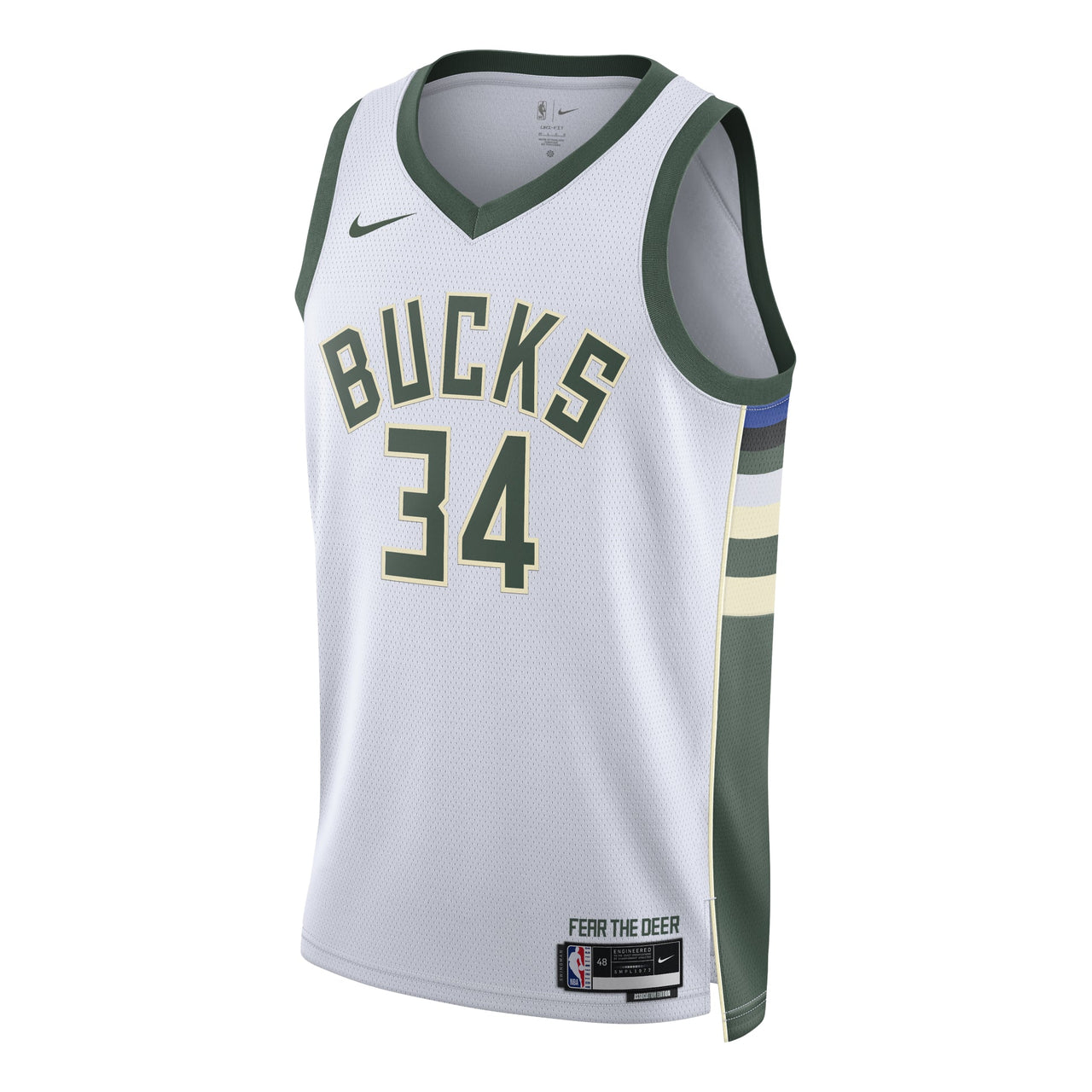 Nike Dri-FIT NBA Milwaukee Bucks Association Edition 22/23 Swingman Basketball Jersey 'Giannis Antetokounmpo' DN2084-100