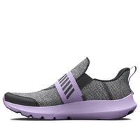 (PS) Under Armour Surge 3 Slip 'Jet Grey Nebula Purple' 3026532-101