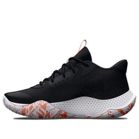 (PS) Under Armour Jet '23 Basketball Shoes 'Black Orange' 3026636-002