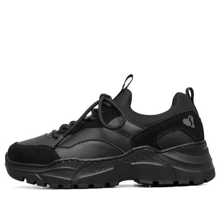 (WMNS) Skechers B-Rad Sneakers Black 74248-BBK