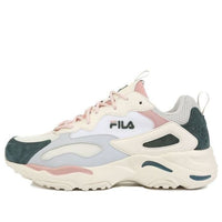 FILA Ray Tracer Low Top Running Shoes White/Pink/Green 1RM01153_108