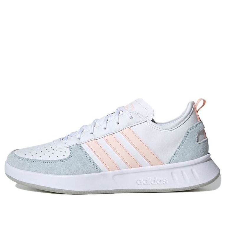 (WMNS) adidas Court80s White/Blue FV9598