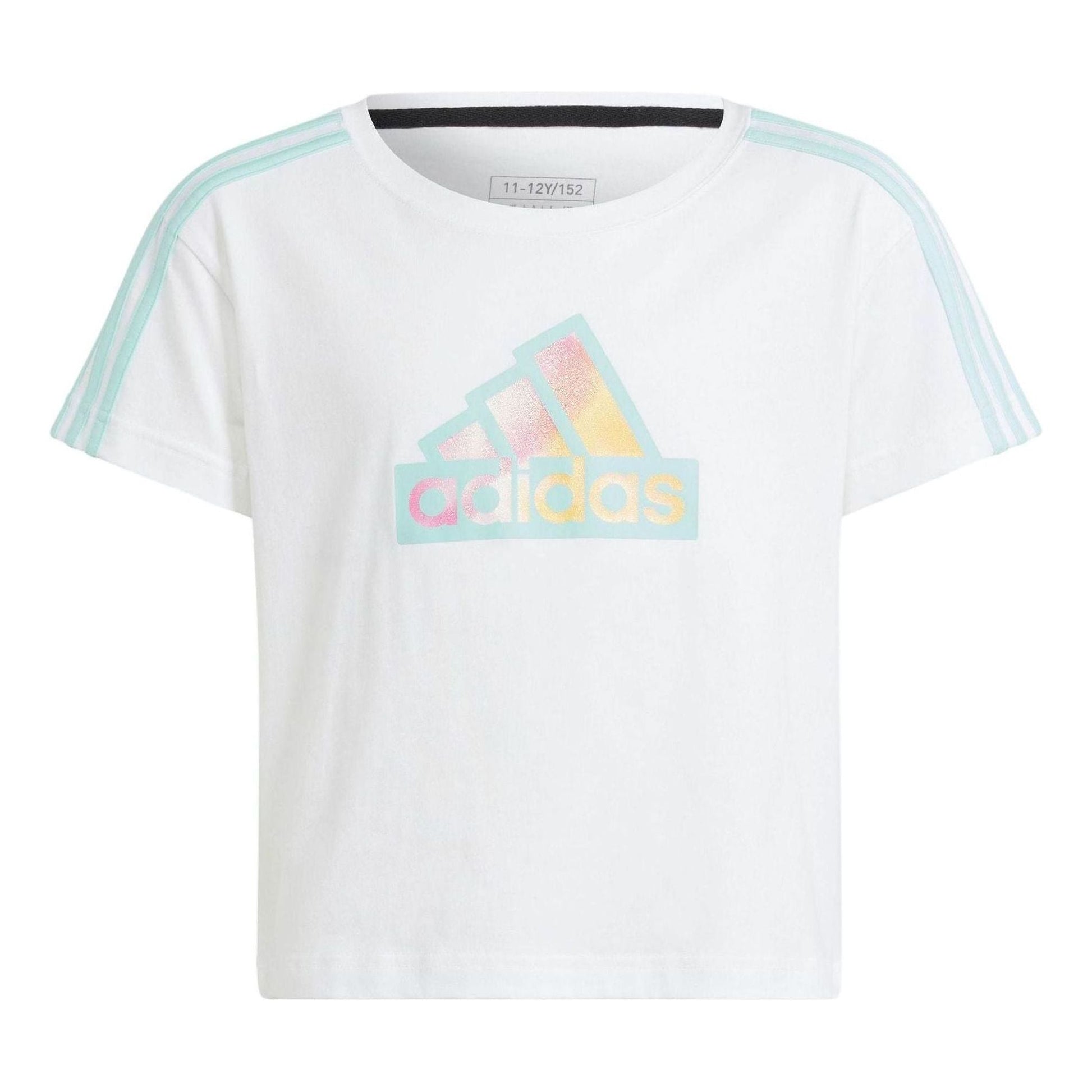 (PS) adidas JAM Sports T-Shirts Asia Sizing 'White Blue' IT5370