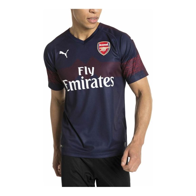 PUMA Arsenal 2018-19 Away Jersey Fan Edition Navy Blue 753213-13