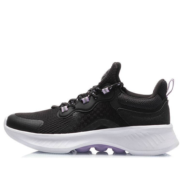 (WMNS) Li-Ning Eazgo 'Black White' AREQ022-4