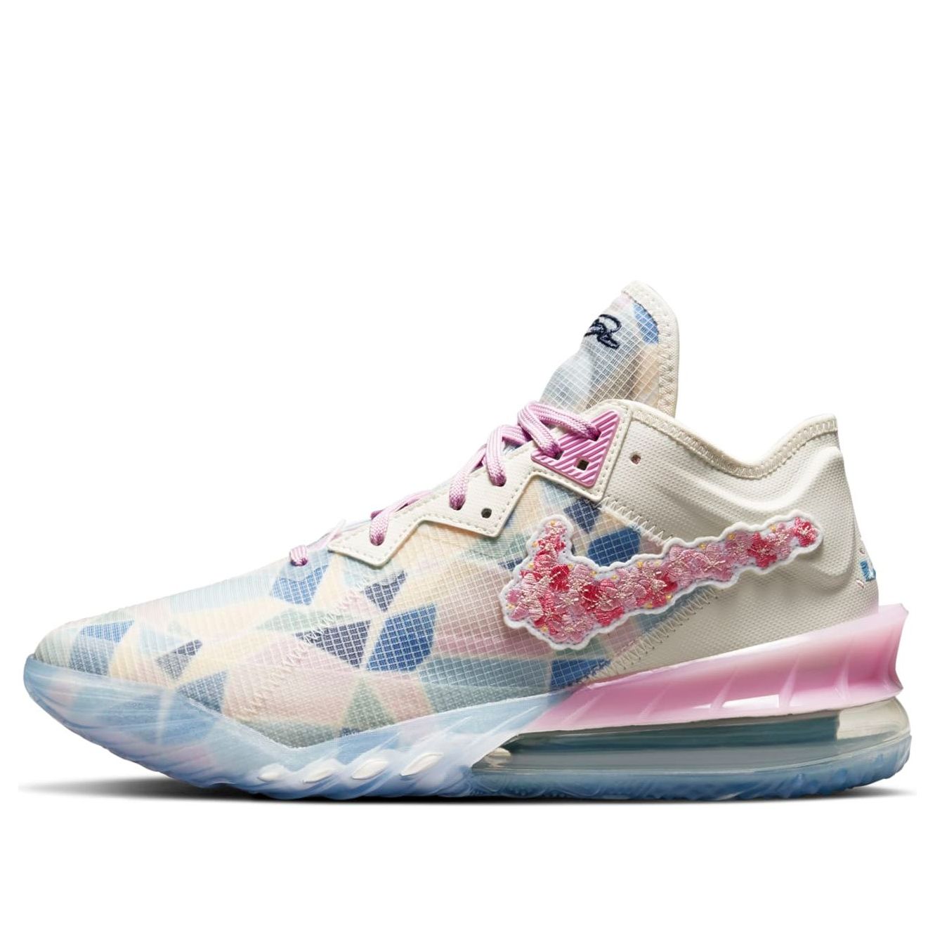Nike x atmos LeBron 18 Low 'Sakura' CV7562-101