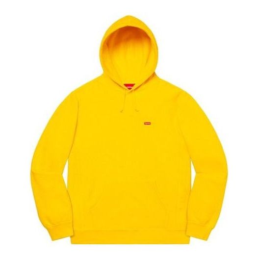 Supreme Small Box Hooded Sweatshirt 'Yellow' SUP-SS20-692