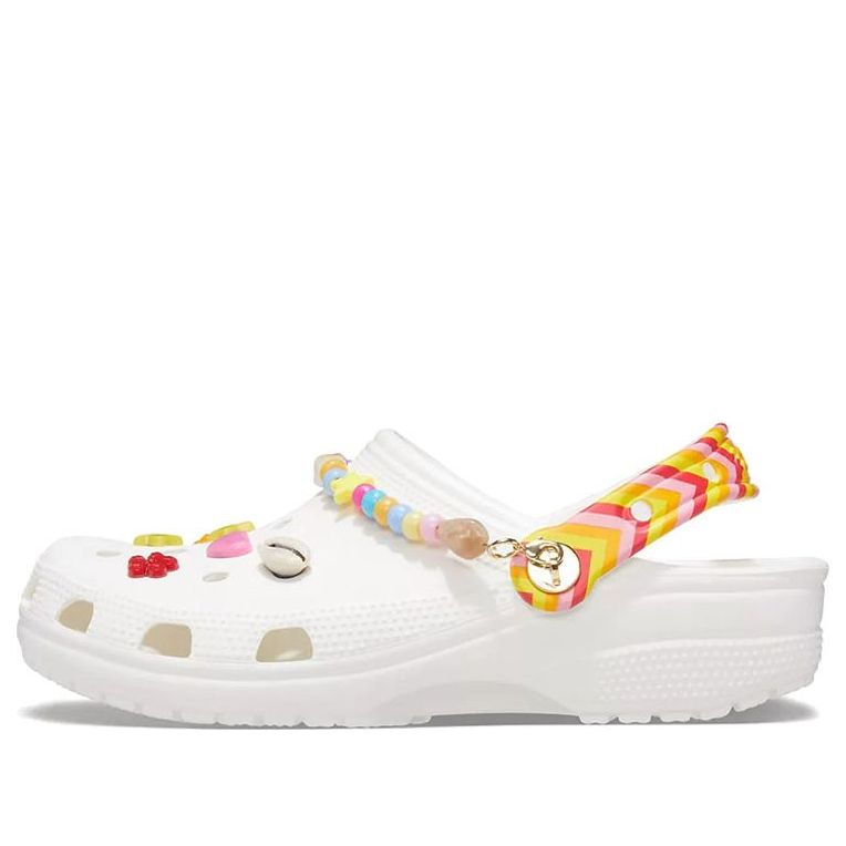 (WMNS) CROCS Classic Clog Outdoor Sports Slippers White 206983-94S
