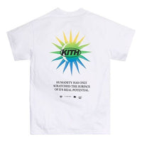 KITH Uprising Sun Tee Pattern Short Sleeve White KH3769-101