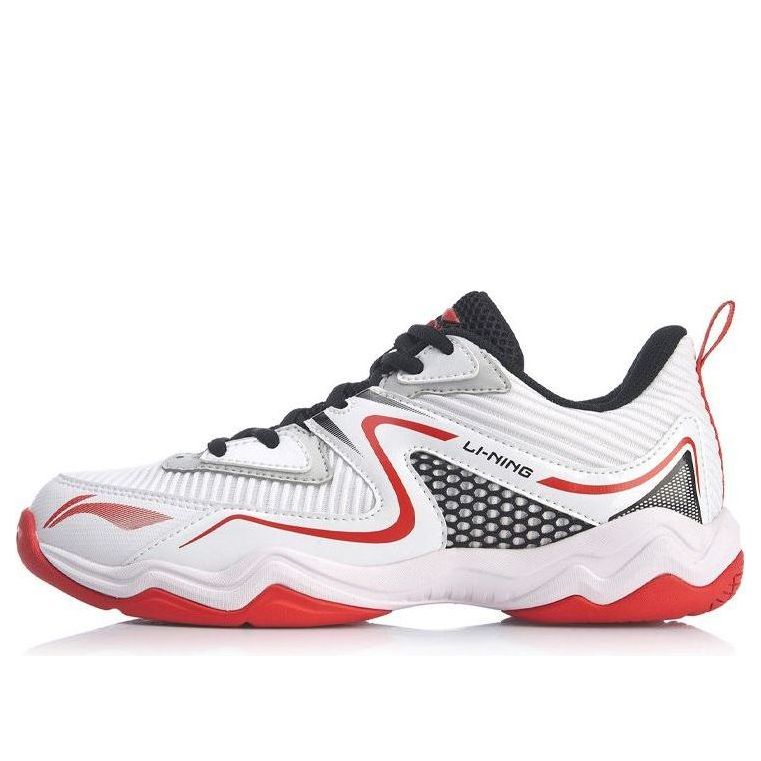 (WMNS) Li-Ning Sound Badminton Training Shoes 'Black White Red' AYTQ036-1