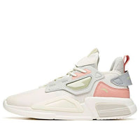 (WMNS) ANTA Running Series Sneakers Mid 'White Grey Pink' 122048808-6