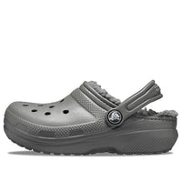 (GS) Crocs Classic Lined Clogs 'Slate Grey Smoke' 203506-0EX