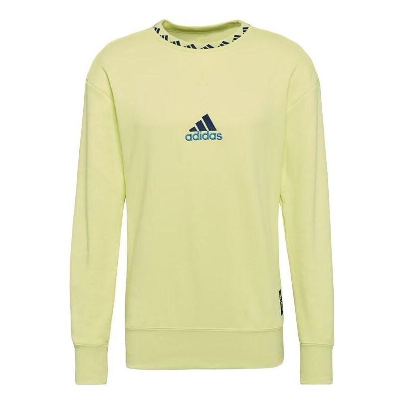 adidas Juventus Icons Crew Sweatshirt 'Pulse Yellow' GR2899
