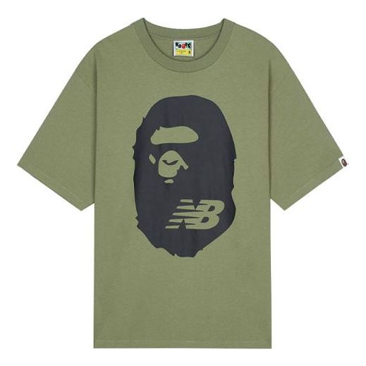 New Balance x A Bathing Ape T-Shirt Asia Sizing 'Green' BATE2000-GRX