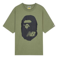 New Balance x A Bathing Ape T-Shirt Asia Sizing 'Green' BATE2000-GRX