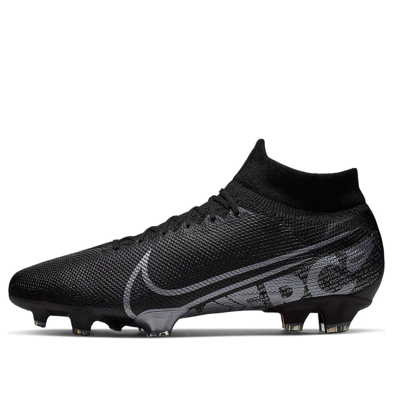 Nike Mercurial Superfly 7 Pro FG 'Black Metallic Cool Grey' AT5382-001