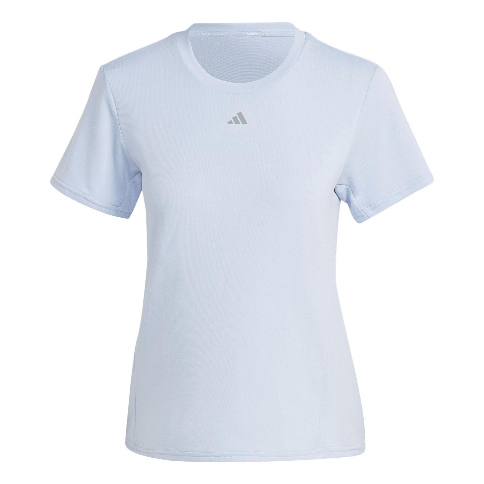 (WMNS) adidas Logo Hiit Heat.rdy Sweat-conceal T-Shirts 'Blue' II3245
