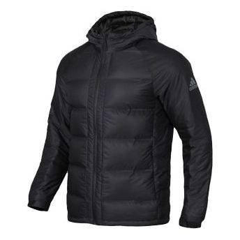 adidas Stretch Hoodie Outdoor Jacket Black DM1975