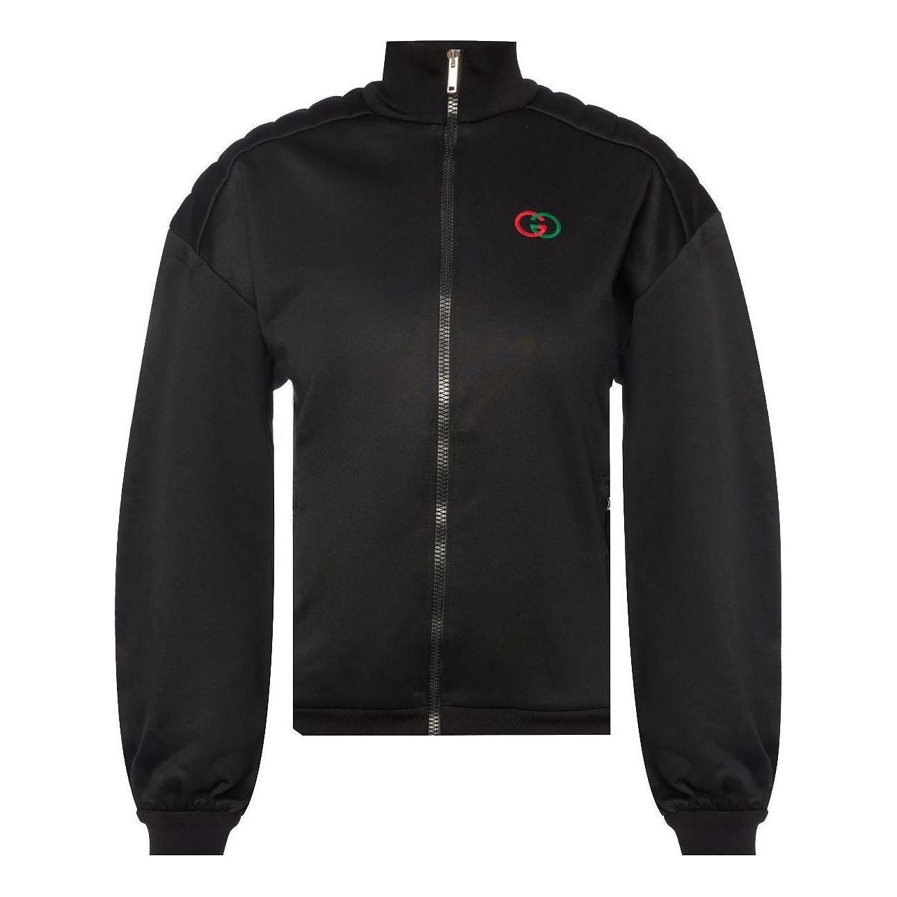 Gucci Technical Jersey Jacket With Elbow Pads 'Black' 595792-XJBT6-1000