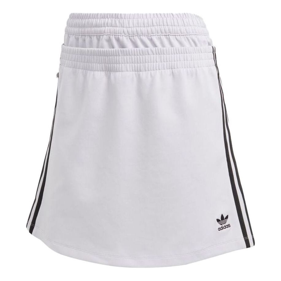 (WMNS) adidas Always Original Skirt Asia Sizing 'White Black' IC3142