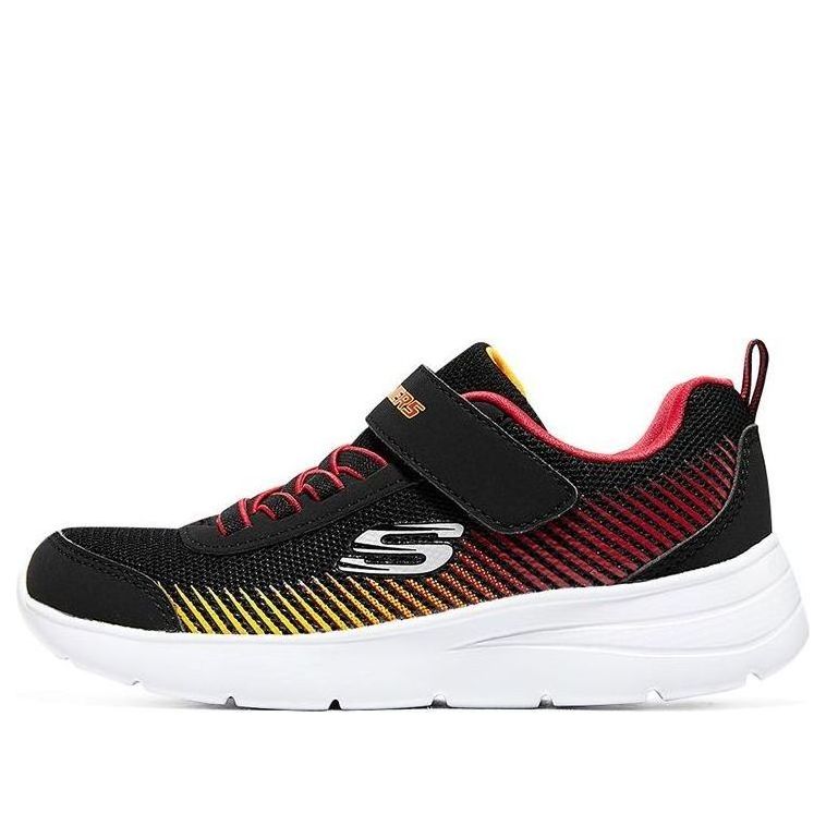 (GS) Skechers Microspec Gorza Shoes 'Black Red Yellow' 415016L-BKRD