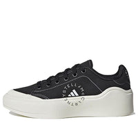 adidas by Stella McCartney Court Shoes 'Core Black Off White' HP5702
