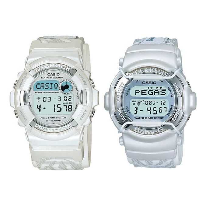 CASIO G-Shock Digital 'White' LOV98A-2