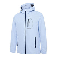 Li-Ning Logo Sports Windbreaker 'Light Blue' AFDR861-2