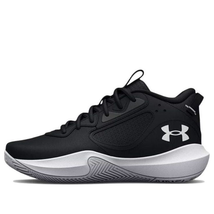 Under Armour Lockdown 6 Basketball Shoes 'Black White' 3026537-001