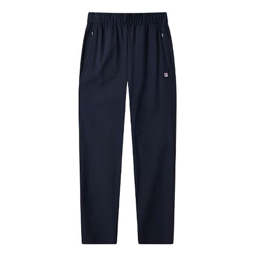 FILA Solid Color Thin and light Knit Sports Long Pants Royal blue A11M023603G-NV