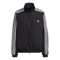 (WMNS) adidas Adicolor Classics Track Jacket Asia Sizing 'Black White' HM2152
